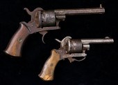 PAIR OF EUROPEAN REVOLVERS Pai