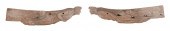 PAIR OF EXCEPTIONAL CARVED WOO