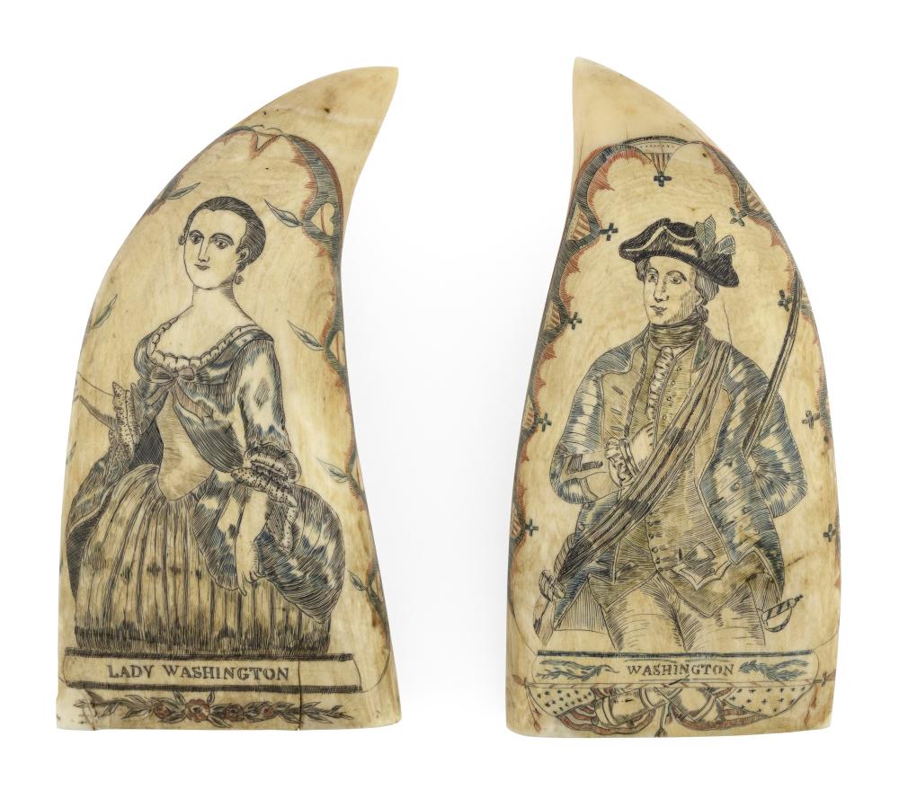 PAIR OF EXCEPTIONAL POLYCHROME