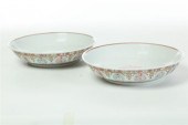 PAIR OF EXPORT PLATES.  China