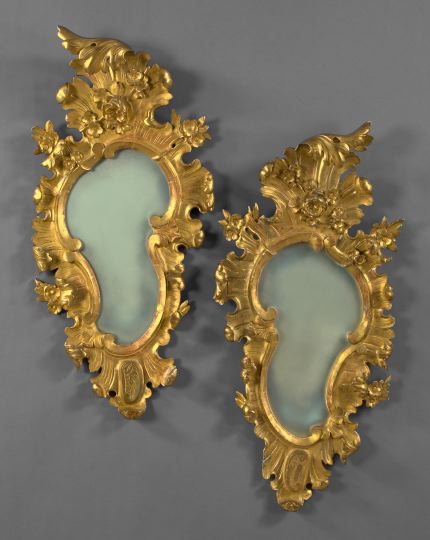 Pair of Exuberantly Modeled Italian