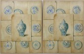PAIR OF FABRICE DE VILLENEUVE