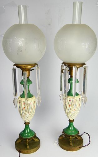 PAIR OF FANCY ANTIQUE CONTINENTAL