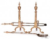 PAIR OF FEDERAL BELL METAL AND