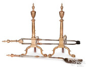 PAIR OF FEDERAL BELL METAL AND