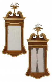 PAIR OF FEDERAL MIRRORS ATTRIB