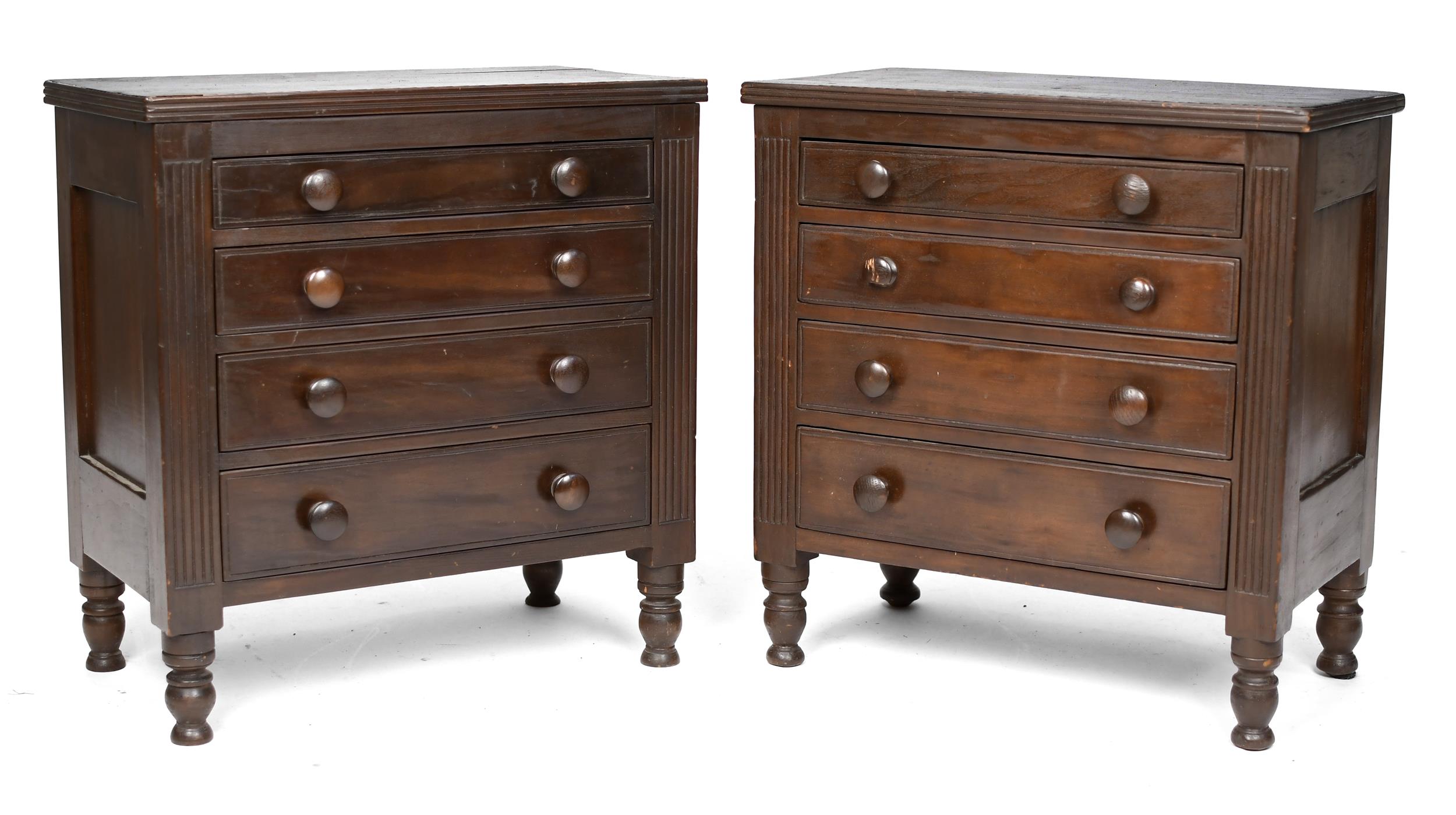 PAIR OF FEDERAL STYLE CHILD SIZED
