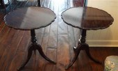 PAIR OF FEDERAL STYLE MAHOGANY