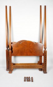 PAIR OF FEDERAL STYLE MAHOGANY