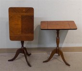 PAIR OF FEDERAL STYLE SATINWOO