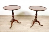 PAIR OF FEDERAL STYLE TILT TOP