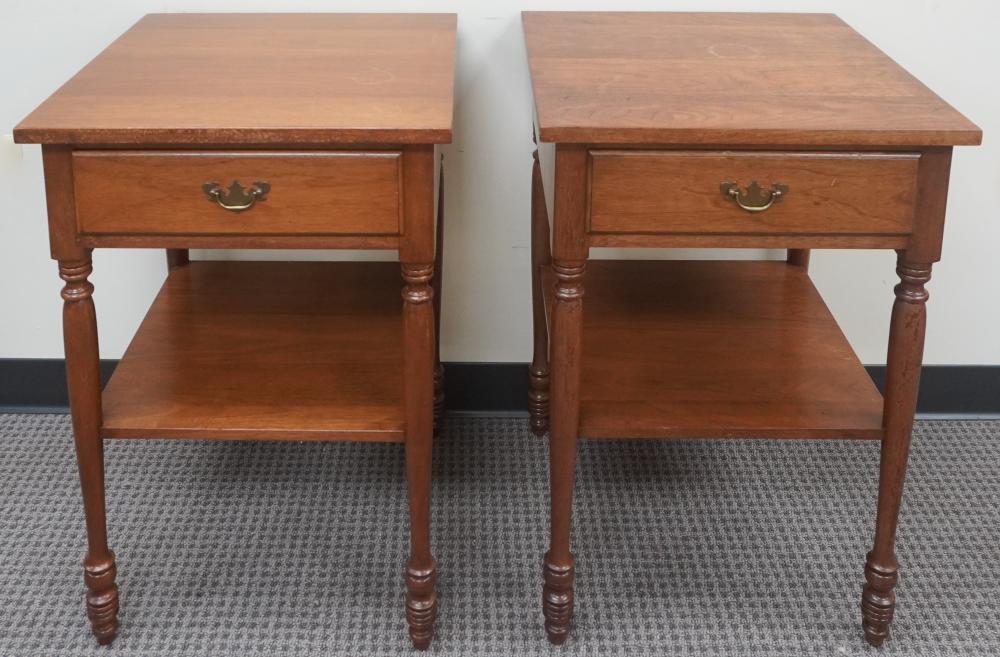 PAIR OF FEDERAL STYLE WALNUT SINGLE