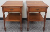 PAIR OF FEDERAL STYLE WALNUT S