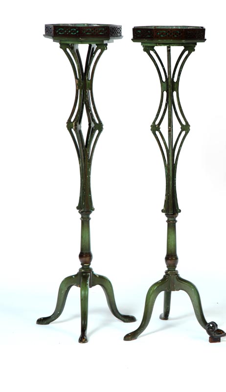 PAIR OF FERN STANDS. 