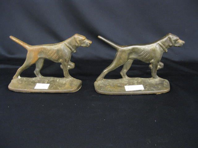 Pair of Figural Dog Bookends deco