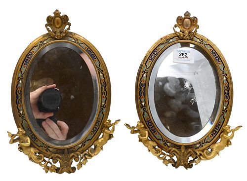 PAIR OF FIGURAL FRENCH BRONZE