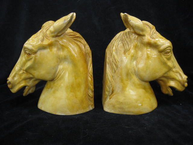 Pair of Figural Horsehead