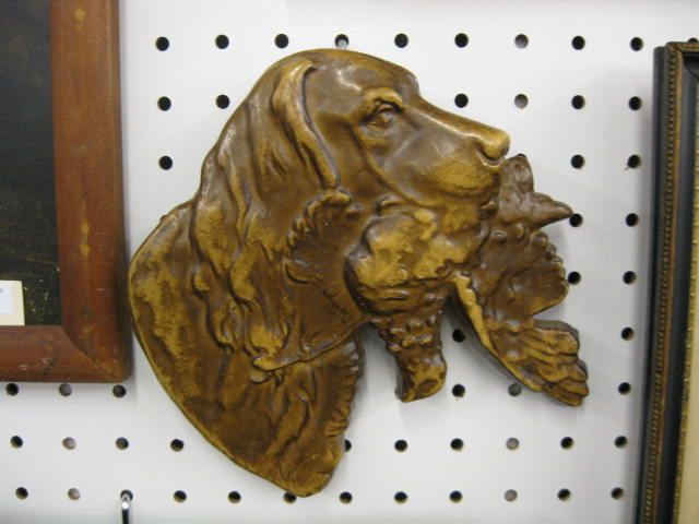 Pair of Figural Plaster Wall