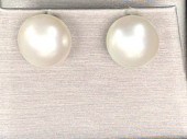 PAIR OF FINE 14MM WHITE SOUTH