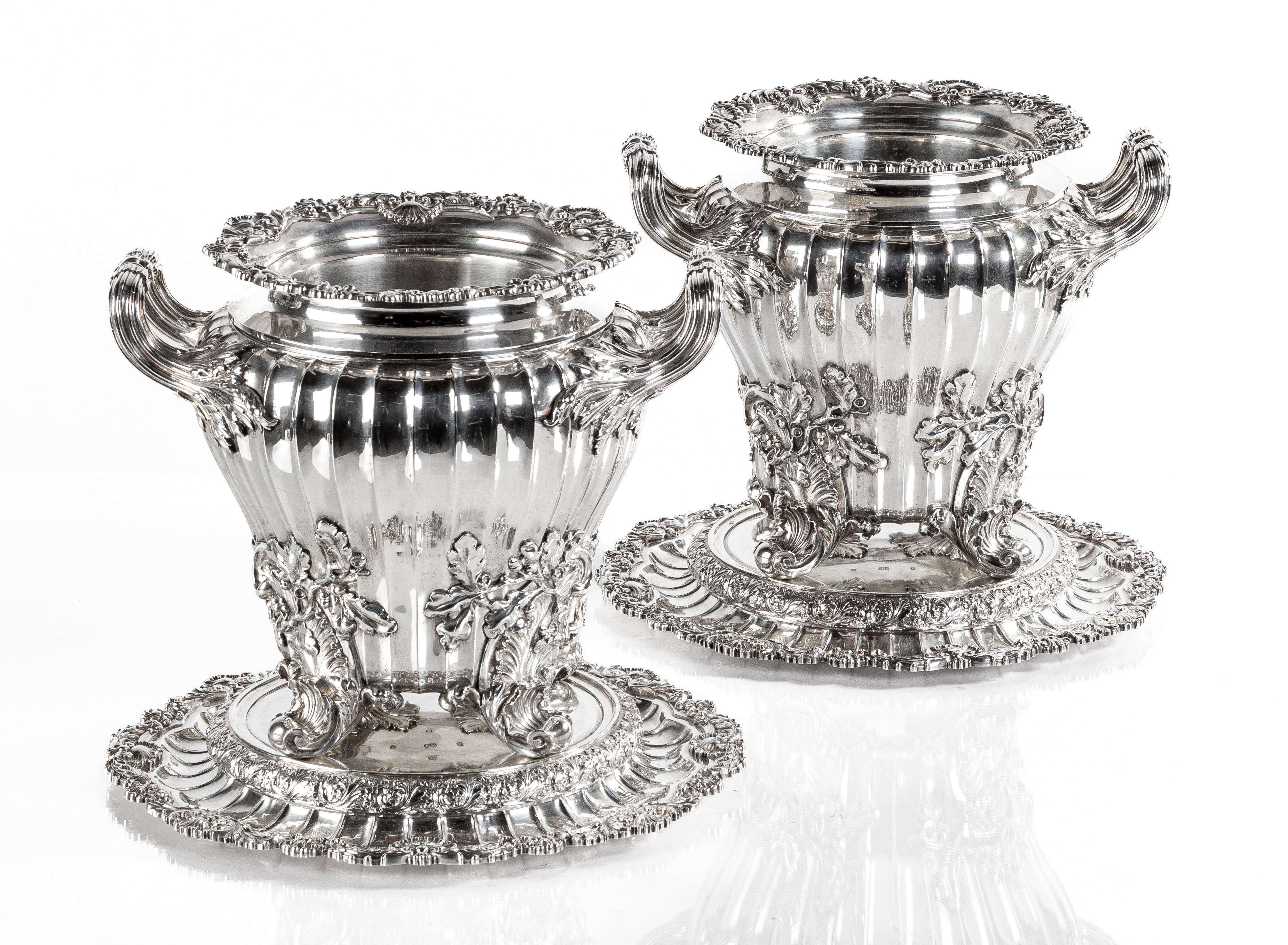 PAIR OF FINE AND RARE GEORGE III