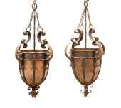 PAIR OF FINE ARTS LAMPS CASTIL
