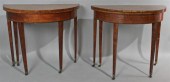 PAIR OF FINE GEORGE III INLAID