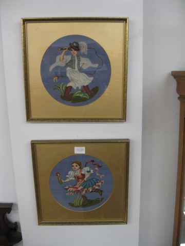 Pair of Fine Pettipoint