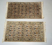 PAIR OF FINELY KNOTTED CARPETS
