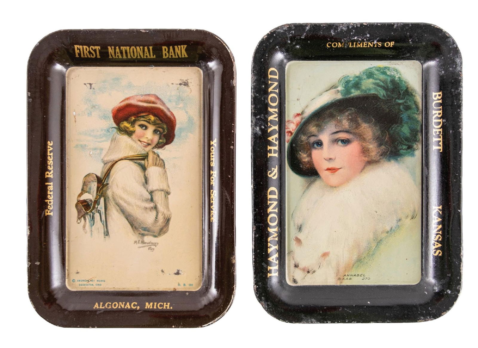 PAIR OF FIRST NATIONAL BANK AND