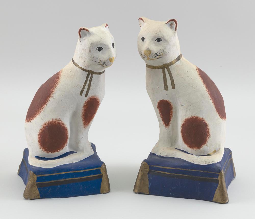 PAIR OF FITZ & FLOYD PAPIER-MÂCHÉ