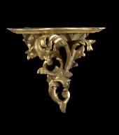 Pair of Florentine Carved Gilt