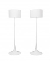 PAIR OF FLOS SPUN LIGHT-F FLOO