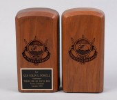 PAIR OF FORCES COMMAND WOOD BO