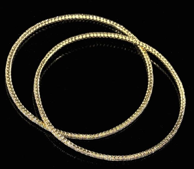 Pair of Fourteen-Karat Yellow