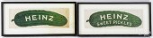 PAIR OF FRAMED HEINZ PICKLES A