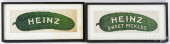 PAIR OF FRAMED HEINZ PICKLES A
