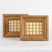 PAIR OF FRAMED SETS OF GRAND T
