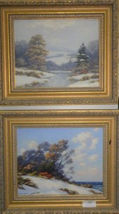PAIR OF FRANCIS DIXON (AMERICA