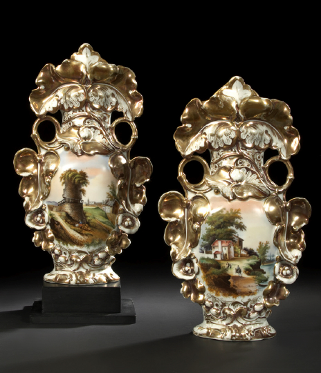 Pair of Franco-Bohemian Exuberantly