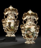 Pair of Franco-Bohemian Exuber