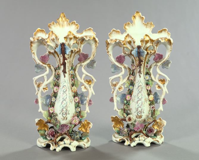Pair of Franco-Bohemian Exuberantly
