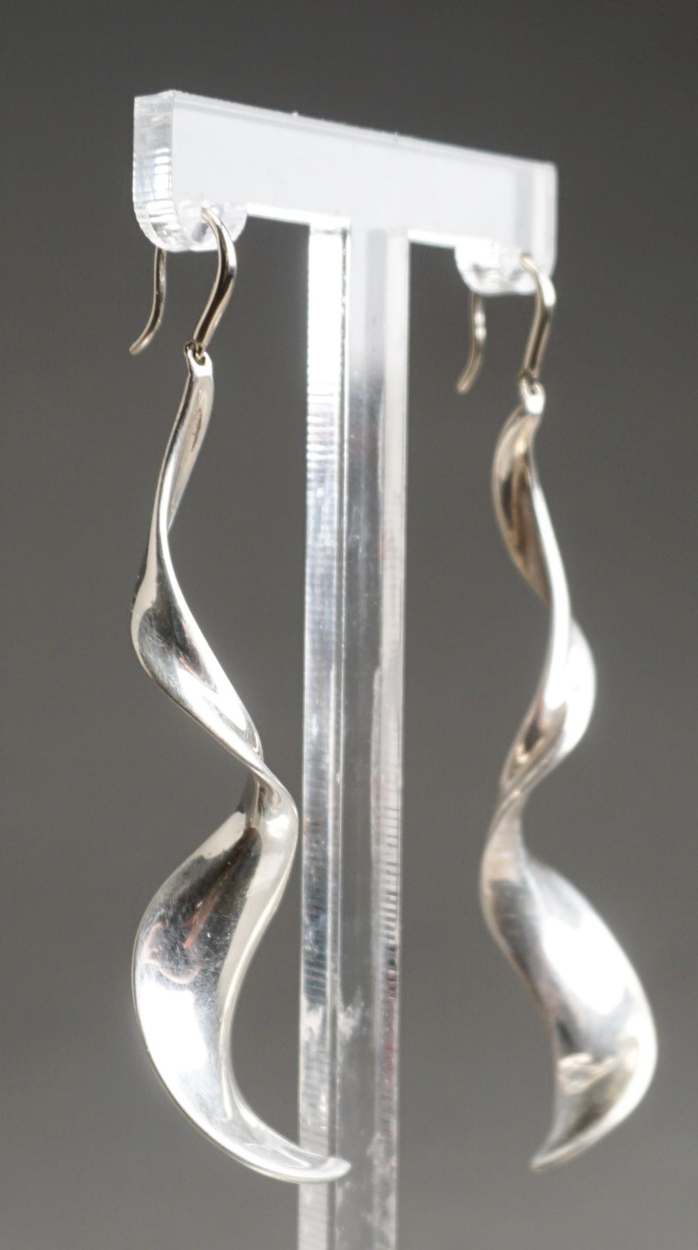PAIR OF FRANK GEHRY FOR TIFFANY &