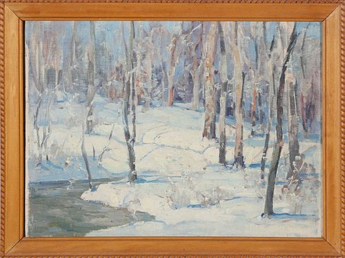 PAIR OF FRANK SWIFT CHASE OILS ON