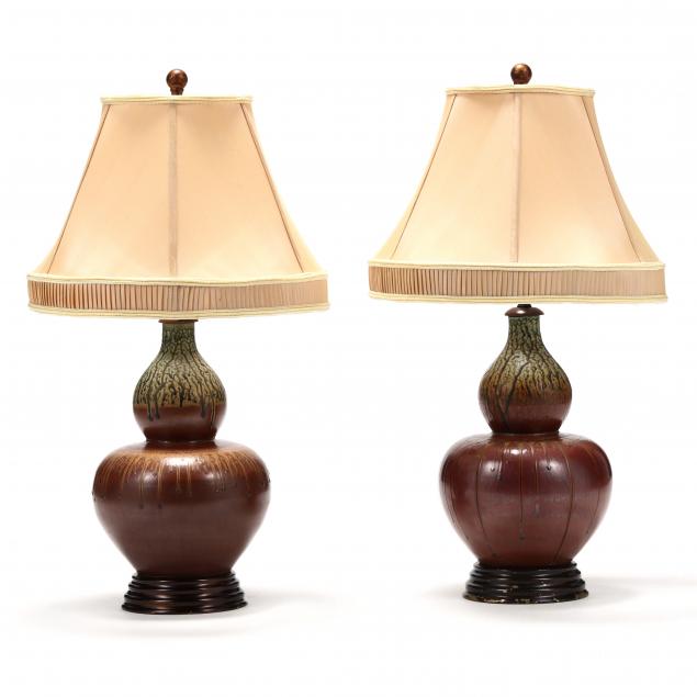 PAIR OF FREDERICK COOPER DOUBLE