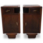 PAIR OF FRENCH ART DECO NIGHT