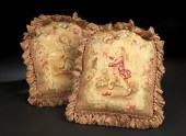 Pair of French Aubusson Tapest