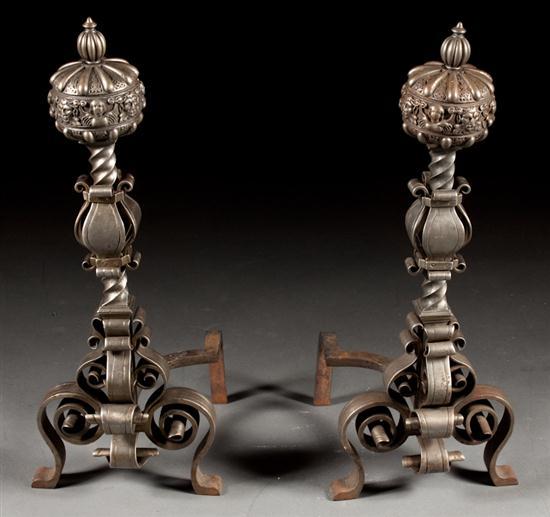 Pair of French Baronial style