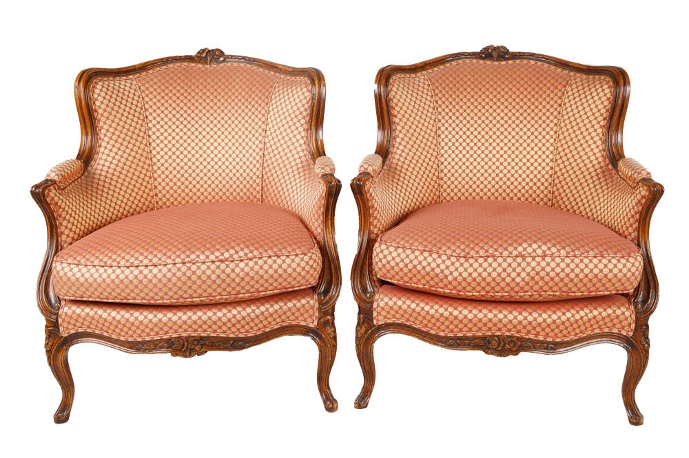 PAIR OF FRENCH BERGERESwith