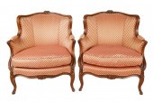 PAIR OF FRENCH BERGERESwith wa