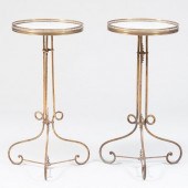 PAIR OF FRENCH BRASS-MOUNTED A